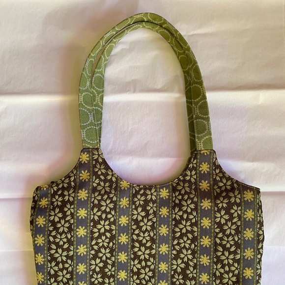 Maruca Monarch Shoulder Bag Green Purse Handmade Boulder Colorado - Picture 3 of 6